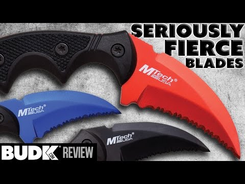Mtech Usa Serrated G10 Textured Handle Fixed Free Shipping