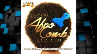 Afro Comb Riddim 2015 mix [Jazzwad Presents] (Dj CashMoney)