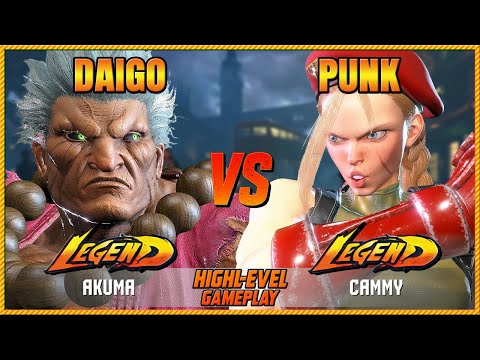STREET FIGHTER 6 ▰ PUNK (Cammy) vs DAIGO (Akuma) ▰ SF6 High Level Gameplay