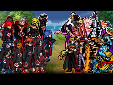 All Akatsuki VS All Shichibukai