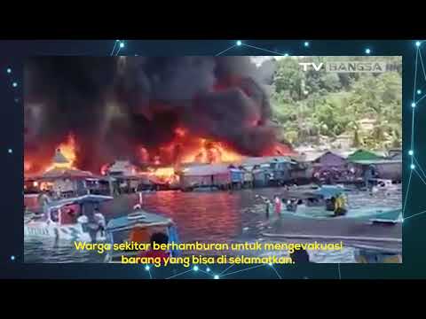 Kembali Berduka! Ratusan Rumah di Papua Terbakar!