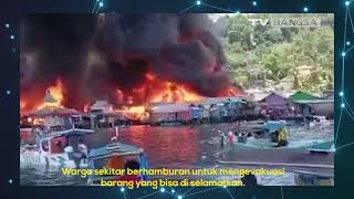 Kembali Berduka! Ratusan Rumah di Papua Terbakar!