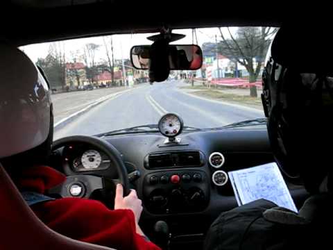 KJS Biecz Zimowy Kręciołek BARBÓRKA 13-12-2009 Artur Wołoszyn / Adam Wołoszyn Biecz onboard