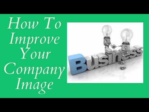 , title : 'How to improve your company image