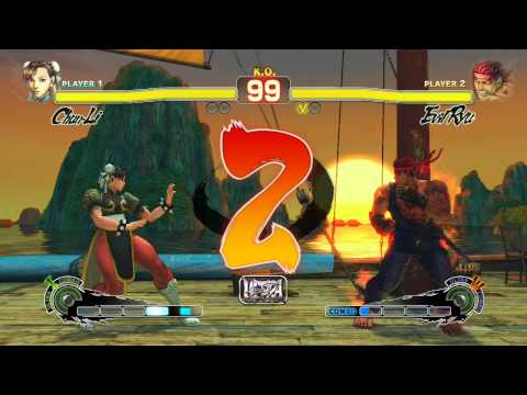 Sam(chun-li) vs Morris (evil ryu)- usf4 mini evo grand finals