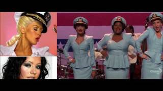 GLEE vs. CHRISTINA AGUILERA: Candyman