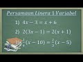 System Of Linear Equations In One Variable How To Determine The Solution Set