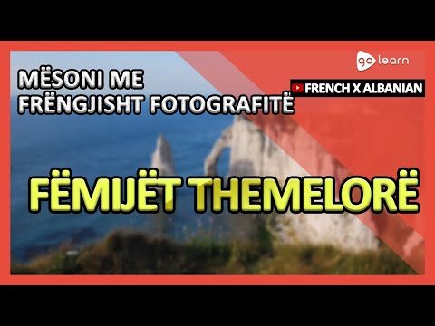 Mësoni me Frëngjisht Fotografitë |Fjalori Frëngjisht Fëmijët themelorë | Golearn