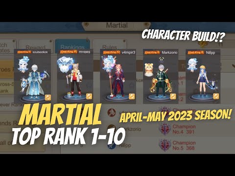 Top Rank 1-10 on Martial (April - May 2023) Review!! - Cloud Song