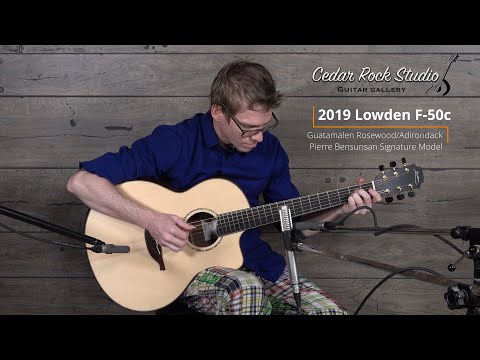 2019 Lowden F-50c Pierre Bensusan signature model played by Matt Thomas