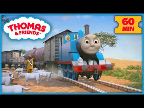 Thomas Learns to Cheer Up! | Thomas & Friends | 60+ Minutes! - Kids TV Series, Kingdom Kids Zone - Thomas & Friends