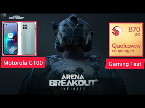 ⚡Motorola G100 | • Gaming Test • | Arena Breakout ⚡