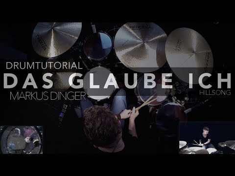 Das glaube ich (This I believe/Hillsong) - GlaubenszentrumLive | DrumTutorial Markus Dinger