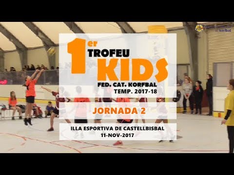 J2 a Castellbisbal (1r Trofeu Kids 2017-18) - Fed. Cat. Korfbal