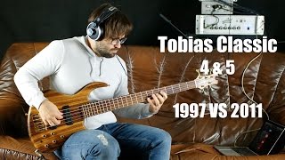 Video thumbnail for Tobias Classic 4 & 5 Comparison Review ('97 VS '11) | fb.com/angeldust.guitars by AngelDust Guitars