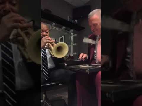 Wynton Marsalis and Joe Farnsworth Jazz Drummer Christmas