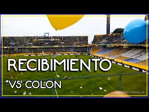 "RECIBIMIENTO Rosario Central vs Colon 2017 - Fecha 27" Barra: Los Guerreros • Club: Rosario Central