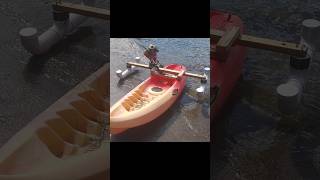 Motorized kayak #Shorts #fishing #automobile