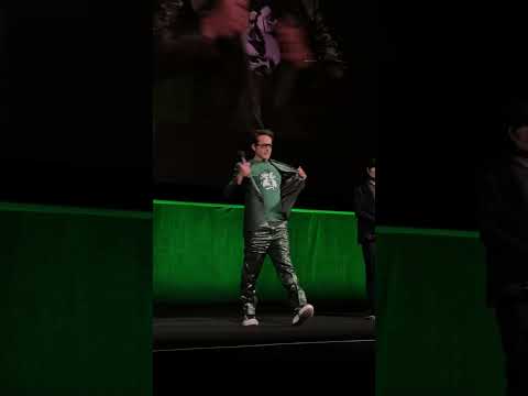 Victor Von Doom 💚 Robert Downey Jr. at CinemaCon.