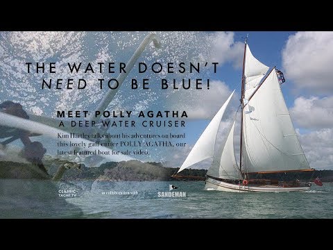 Kim Hartley on POLLY AGATHA classic boat – CLASSIC YACHT TV