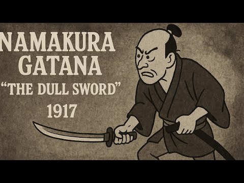 Namakura Gatana | The Dull Sword | 1917 | Comedy | Historical | Early Anime | Short Film