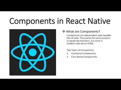 React Native Tutorial 5 What Is Component