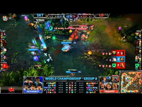 Faker plays at WC day 1