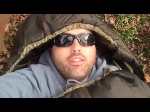 Coleman North Rim 0 Degree Sleeping Bag- Bug-out, Survival, Camping Vlog #59