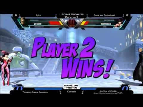 2/14/13 TSS - UMVC3: Sylint vs Buckethead Set 1