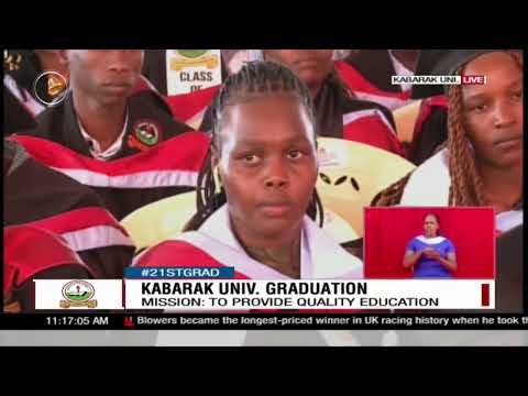 Former President Uhuru Kenyatta's speech at Kabarak University graduation