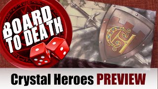 How to Play Crystal Heroes by Board to Death TV