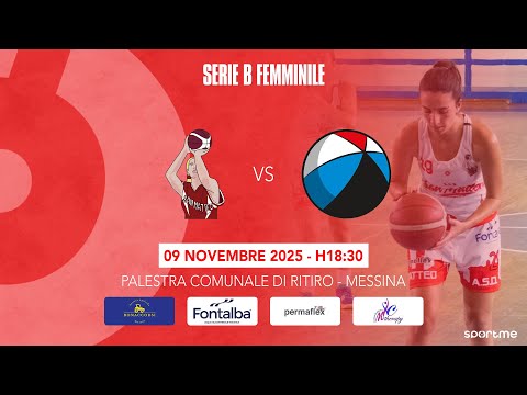 Serie B Femminile | San Matteo Basket vs Katane Basket