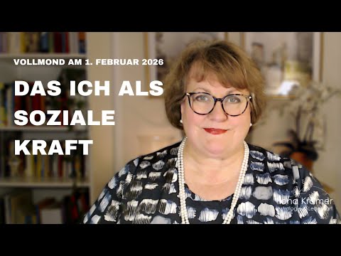 When thinking rules and the heart is missing • Full moon on February 1, 2026 • Ilona Krämer