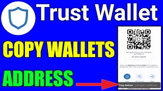 Trust Wallet me address kaise copy kare || Any Wallet Address Copy in trust Wallet || copy address