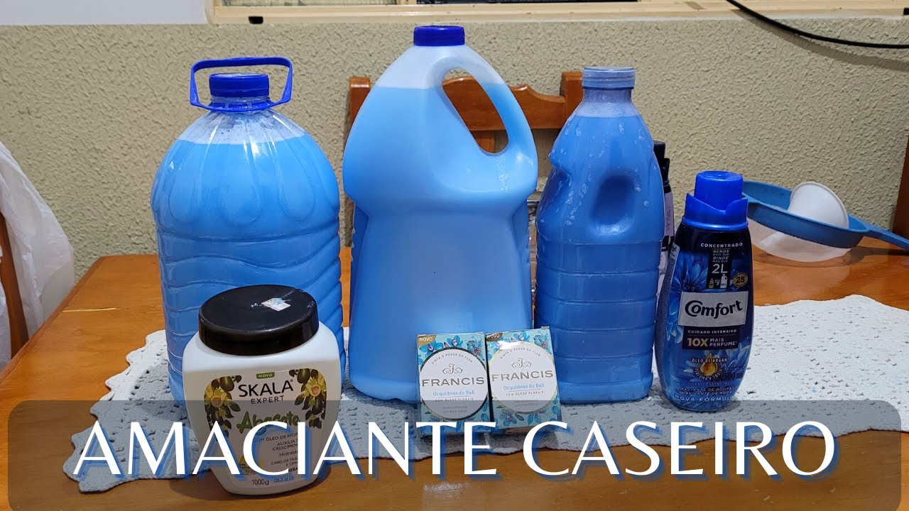 AMACIANTE CASEIRO COM CREME DE CABELO E SABONETE | A MISTURA PERFEITA RENDE MUITO | Fafá Barreto