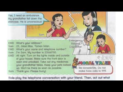 Year 6 English | Unit 6 Hello! 999? | Page 53 & 54