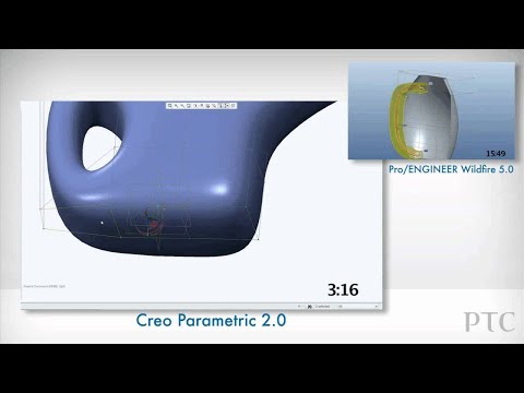 Compare Freestyle in Creo Parametric and Pro/ENGINEER - PTC