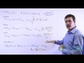 Equilibria Constants: Kw, Ka, Kb, and Ksp