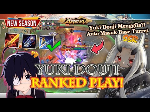 【Onmyoji Arena】Yuki Douji pake build ini?! Auto bantai semuanya boss!!