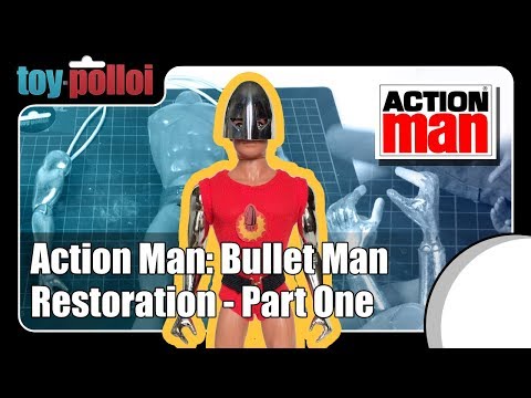 Vintage Action Man - Bullet Man - Restoration part one - Toy Polloi
