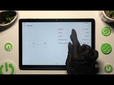 Manage Alarm Clock Settings on HONOR Pad X8 – Set Up Alarm Clock