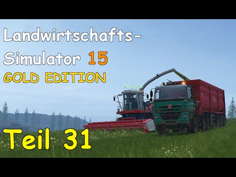 Let's Play LS15 GOLD EDITION Teil 31 - GRAS HÄCKSELN im MULTIPLAYER | Liongamer1