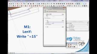 2014 DIBAC FOR SKETCHUP. TUTORIAL. 011 ADVANCED DESIGN OF DYNAMIC COMPONENTS