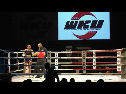 WKUWorld WM 2019 - WKU WBC Fight Night Schahrsad Shahmirzadi GER vs Leila Al Akab SUI