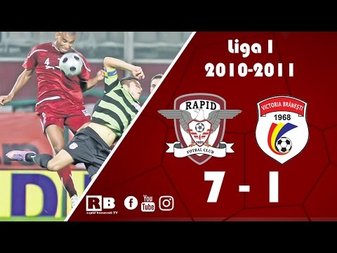 Rapid-Victoria Branesti 7-1 (Liga I 2010-2011)