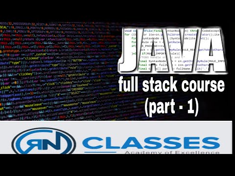 Java Full Stack Course Part 1
