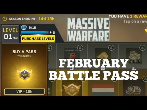 BATTLE PASS 2023 || Massive Warfare