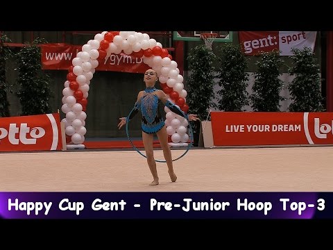 Happy Cup Gent 2015 - PreJunior Finals Hoop Top 3
