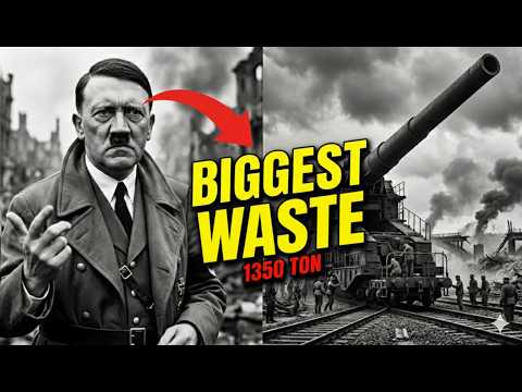 (WW2) 1,350-Ton Railway Gun: Hitler's Biggest Waste