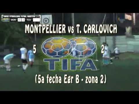 5 MONTPELLIER vs T. CARLOVICH 2 - 5ª fecha Egr B zona 2  -  04/09/2016